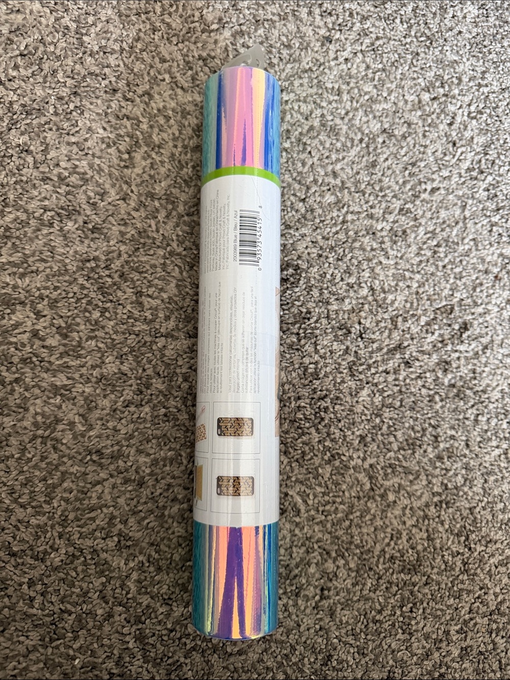 5/$35 Cricut Holographic Vinyl In Blue. You Pick.
